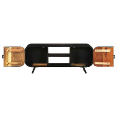 328413 vidaXL TV Cabinet 110x30x45 cm Solid Reclaimed Wood 4