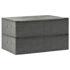 vidaXL Storage Box | Set of 2 | Anthracite 4