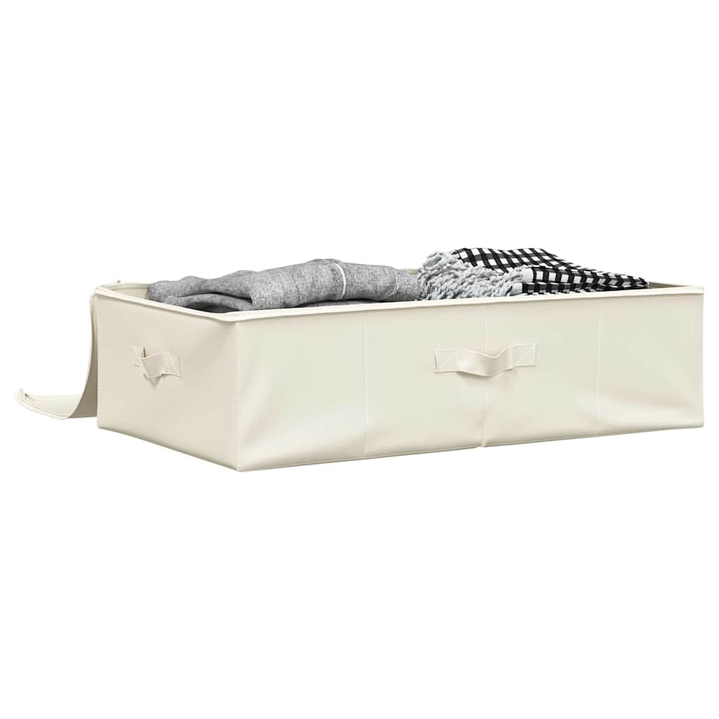 vidaXL Storage Box | Set of 2 | Cream 3