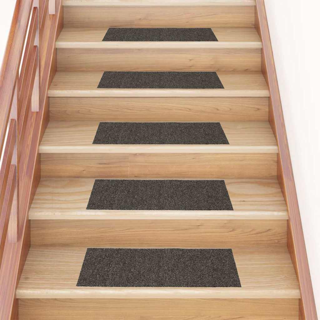 vidaXL Stair Mat | Set of 15 | Anthracite 1