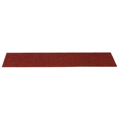 vidaXL Stair Mat | Set of 15 | Bordeaux red 4