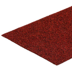 vidaXL Stair Mat | Set of 15 | Bordeaux red 6