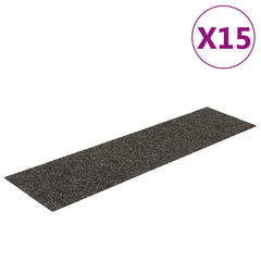 vidaXL Stair Mat | Set of 15 | Anthracite 2