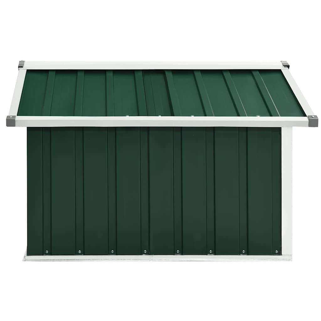 vidaXL Garden Shed | Green | Galvanised steel | Durable | Garden Shed 4