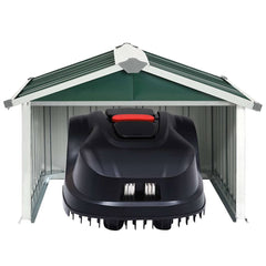 vidaXL Garden Shed | Green | Galvanised steel | Durable | Garden Shed 6