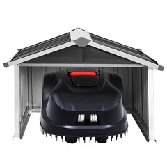 vidaXL Garden Shed | Anthracite | Galvanised steel | Medium | Durable 6