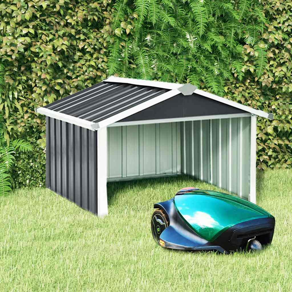 vidaXL Garden Shed | Anthracite | Galvanised steel | Medium | Durable 1
