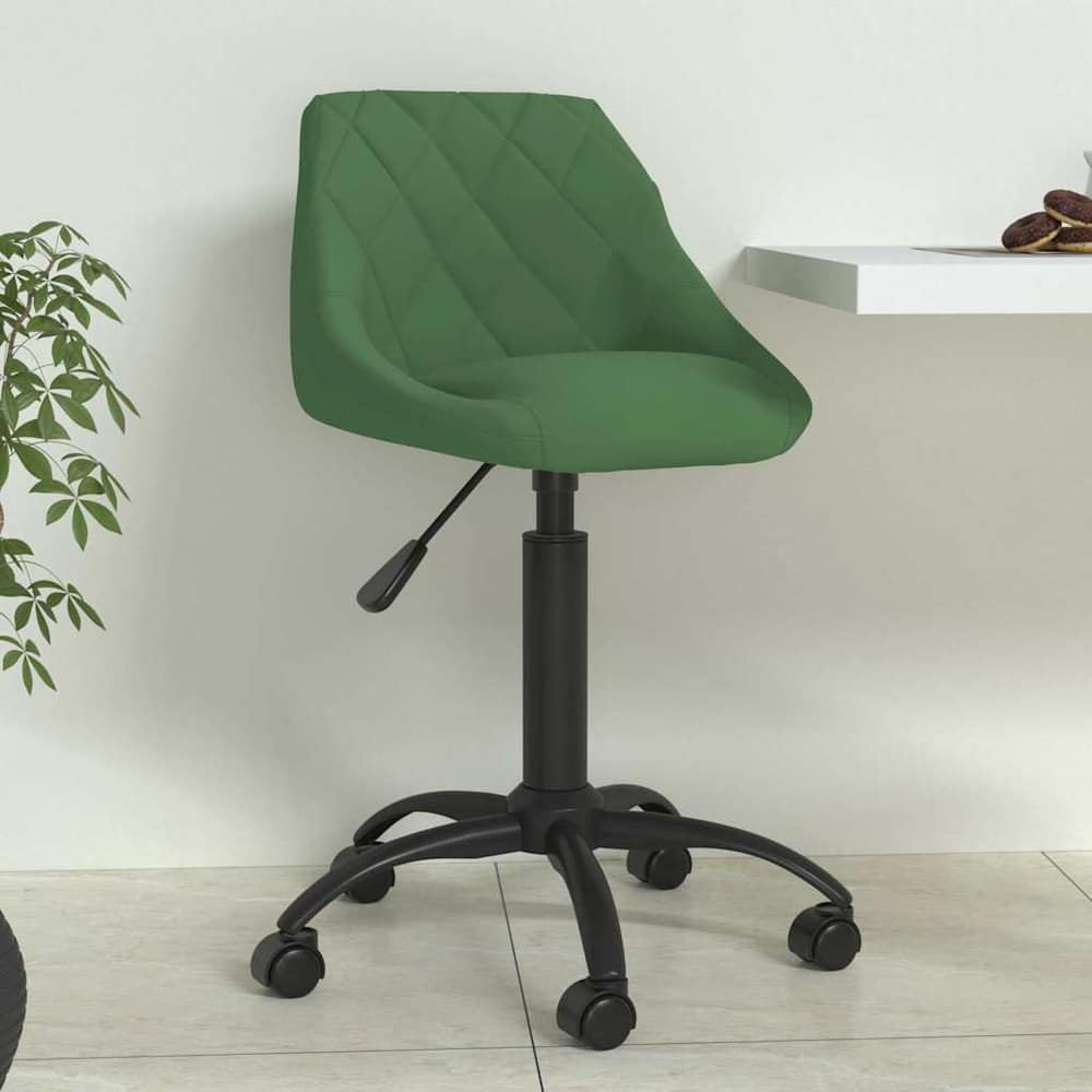 Dining Chair Velvet Dark green