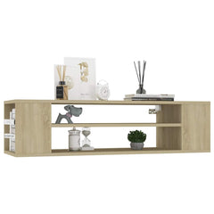 vidaXL TV Cabinet | Sonoma Oak | Engineered Wood | Standard | TV Cabinet 3