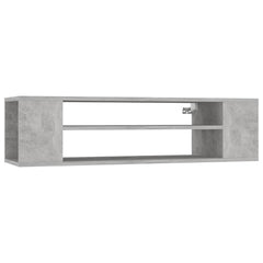 vidaXL TV Cabinet | Concrete Grey | Engineered Wood | Medium | TV Cabinet 2