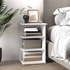 vidaXL Side Cabinet | White | Engineered wood | 35 x 35 x 55 cm | Side Cabinet 3