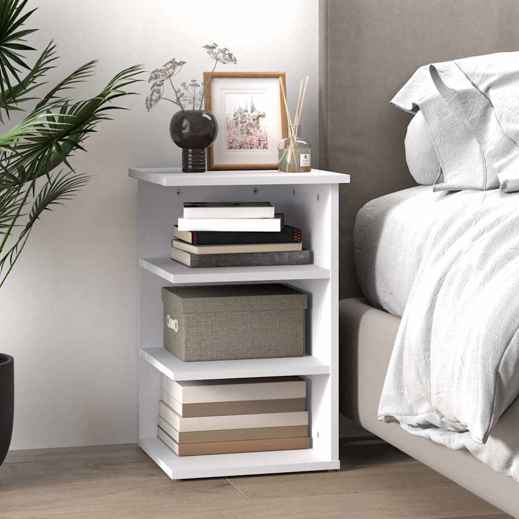 vidaXL Side Cabinet | White | Engineered wood | 35 x 35 x 55 cm | Side Cabinet 3