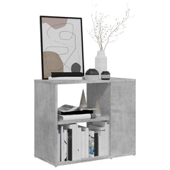 vidaXL Side Cabinet Concrete Grey 60x30x50 cm Engineered Wood 3
