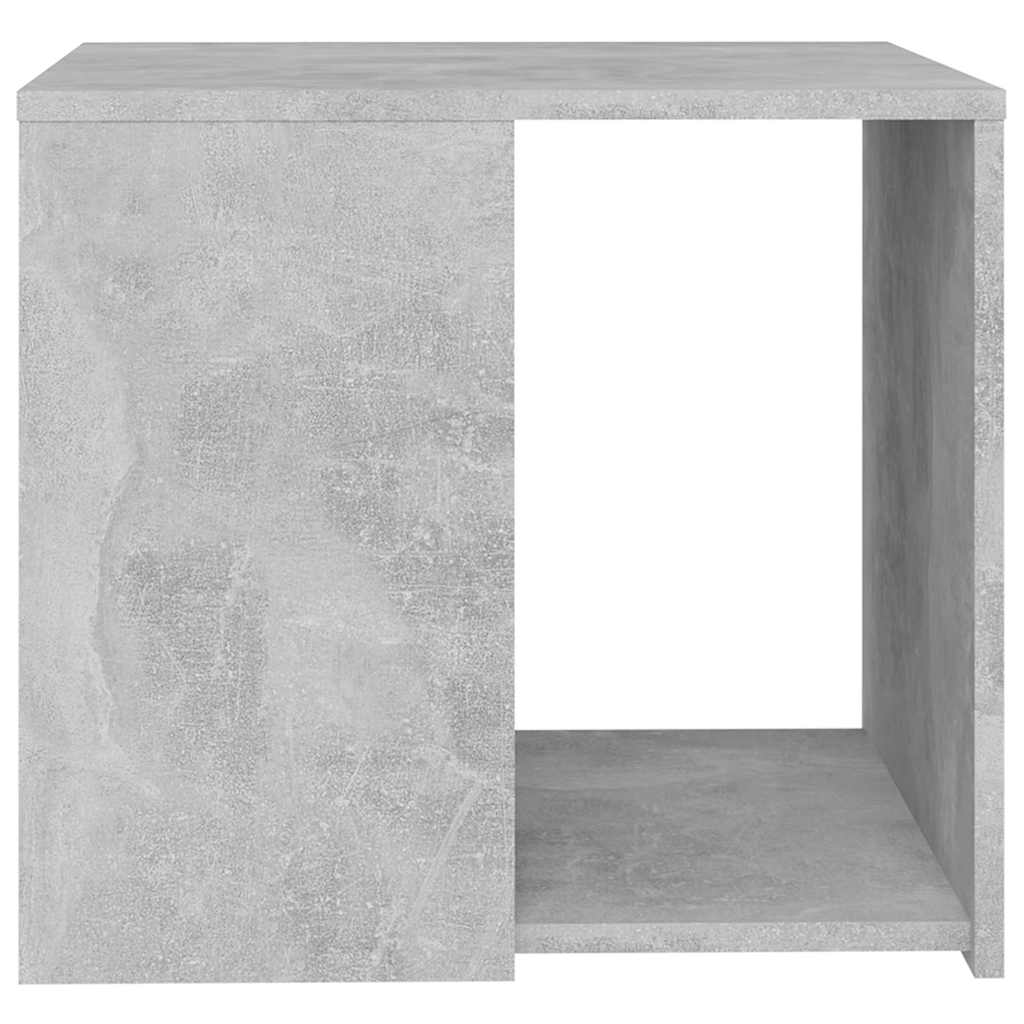806386 vidaXL Side Table Concrete Grey 50x50x45 cm Engineered Wood 3
