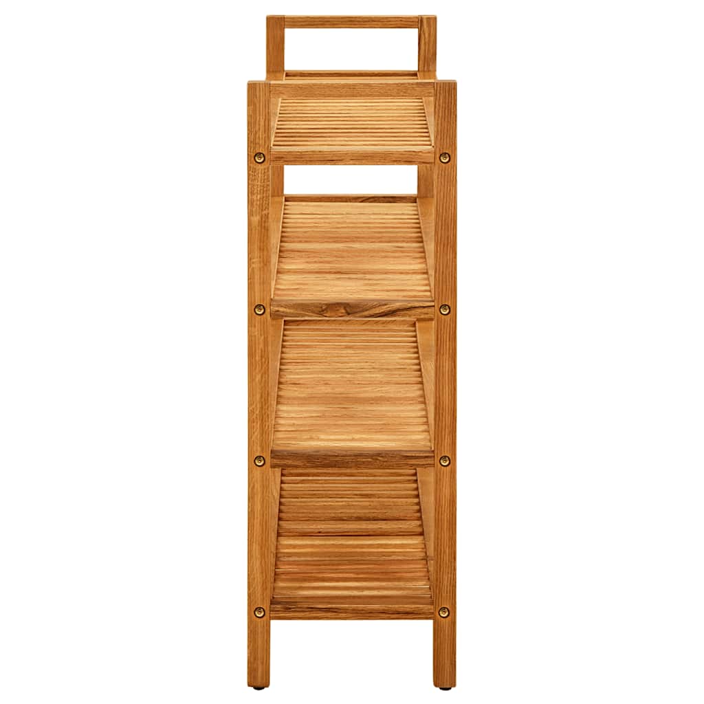 vidaXL Shoe Rack | Solid Oak | Solid Oak Wood | Medium | Shoe Rack | Rectangular 3