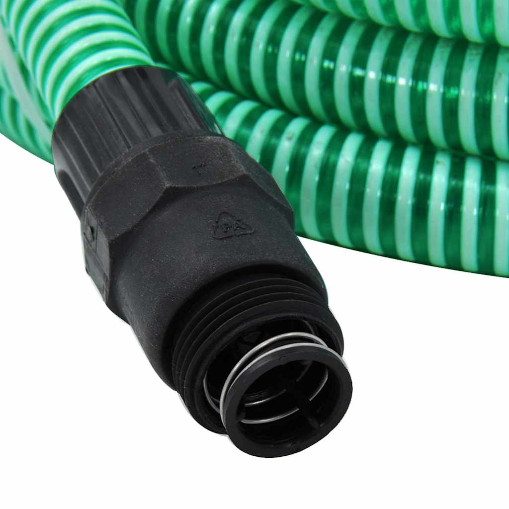 vidaXL Suction Hose | Green | PVC | Medium | Water-resistant materials 5