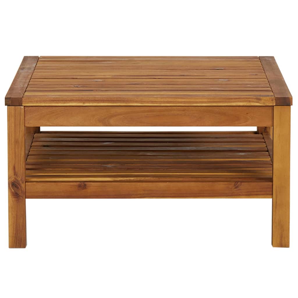 316292 vidaXL Coffee Table 65x65x35 cm Solid Acacia Wood 3
