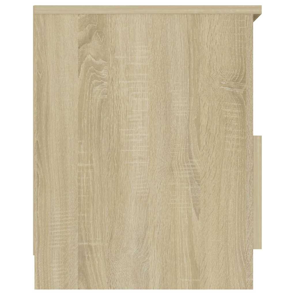 806164 vidaXL Bed Cabinets 2 pcs Sonoma Oak 40x40x50 cm Engineered Wood 5
