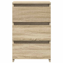 806218 vidaXL Bed Cabinets 2 pcs Sonoma Oak 40x35x62,5 cm Engineered Wood 4