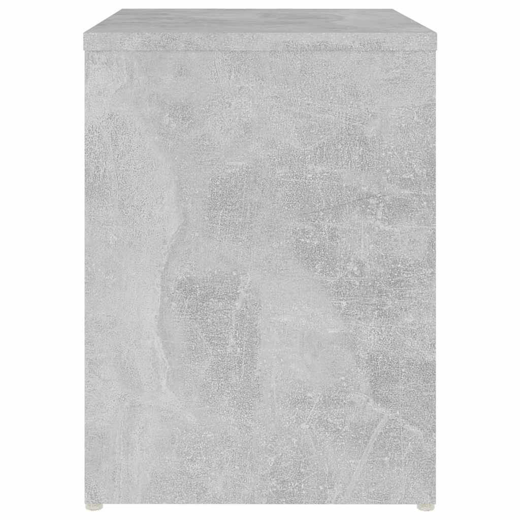 806337 vidaXL Bed Cabinets 2 pcs Concrete Grey 40x30x40 cm Engineered Wood 6