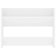 vidaXL Wall Shoe Cabinet 2 pcs White 80x18x60 cm Engineered Wood 6