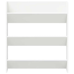 vidaXL Wall Shoe Cabinets 2 pcs White 80x18x90 cm Engineered Wood 5