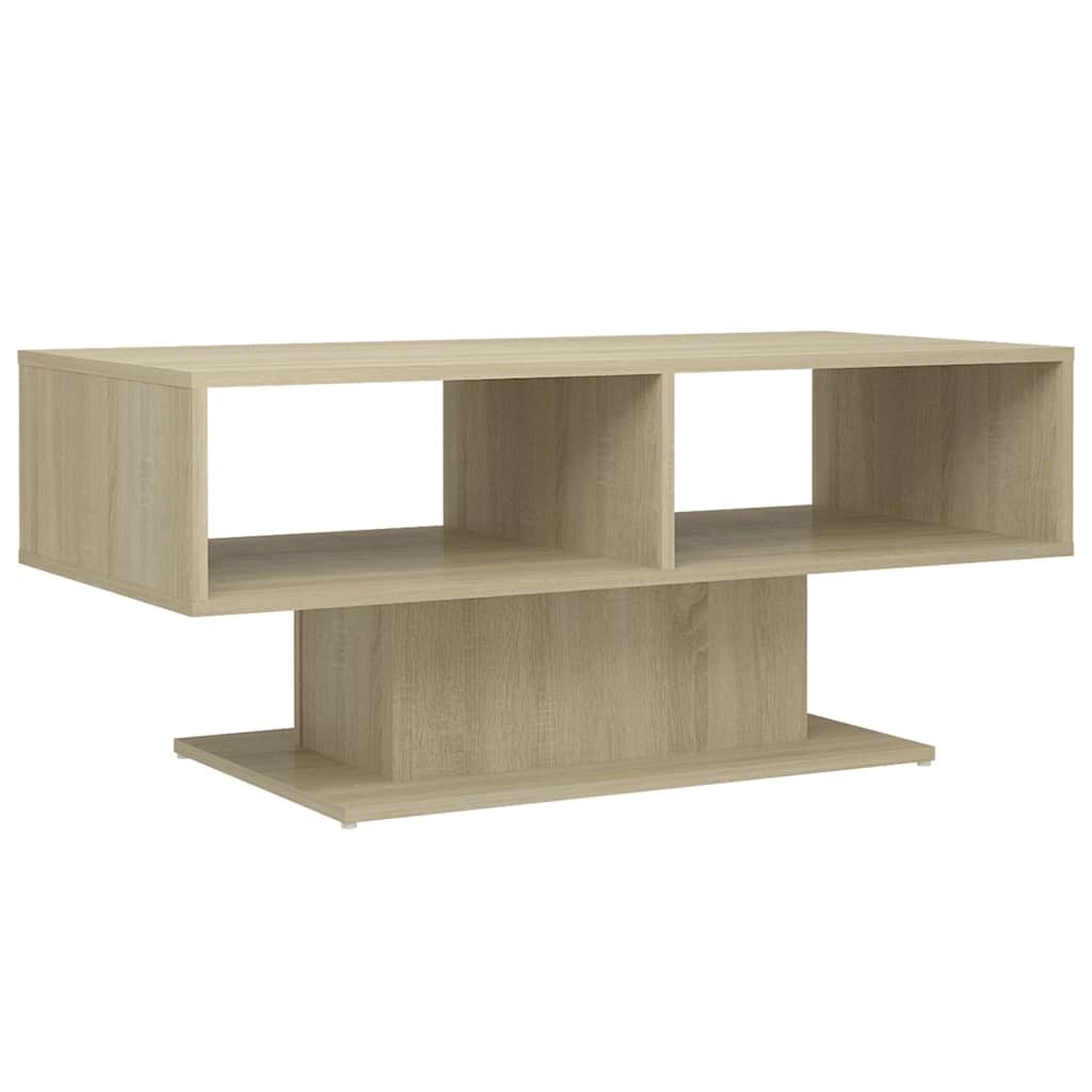 vidaXL Coffee Table | Sonoma Oak | Engineered Wood | Coffee Table | Rectangular 2