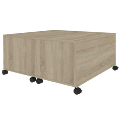 vidaXL Coffee Table | Sonoma oak | Engineered wood | Medium | Extendable 4