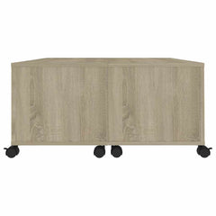 vidaXL Coffee Table | Sonoma oak | Engineered wood | Medium | Extendable 6