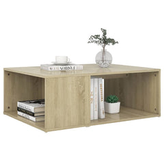 vidaXL Coffee Table | Sonoma Oak | Engineered Wood | Medium | Coffee Table 5