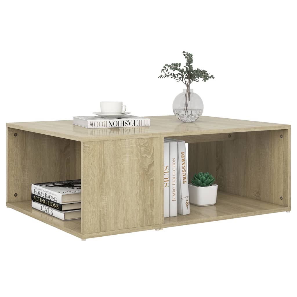 vidaXL Coffee Table | Sonoma Oak | Engineered Wood | Medium | Coffee Table 5