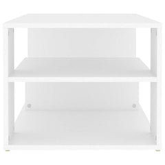 vidaXL Coffee Table | White | Engineered wood | 100x50x40 cm | Coffee Table 5