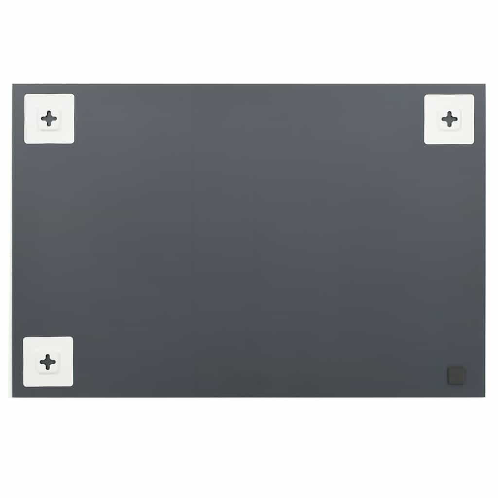 vidaXL Wall Mirror With Led Light | Silver | Glass, Plastic | Medium 6