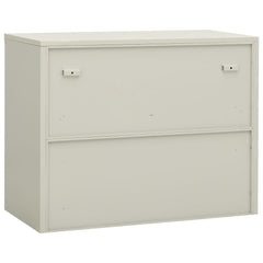Office Cabinet Steel Light grey