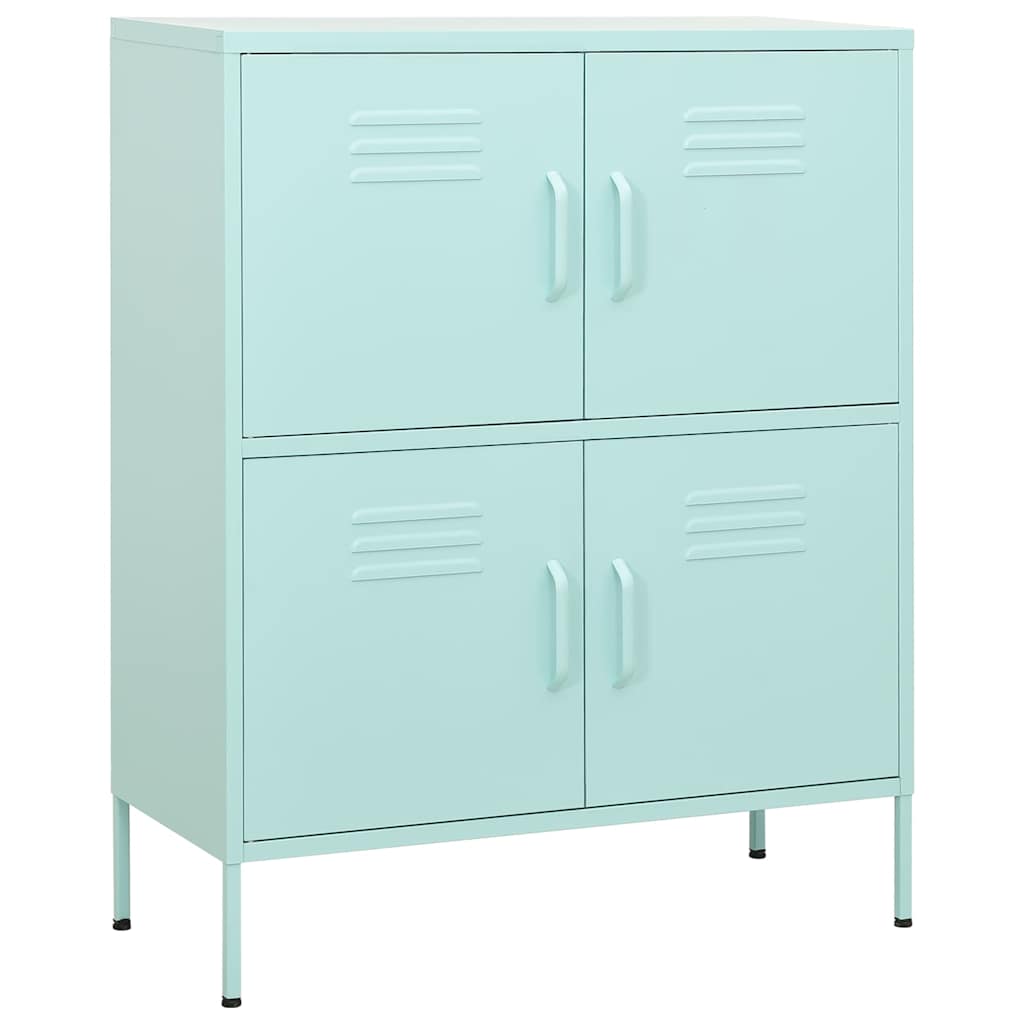 vidaXL Storage Cabinet Mint 80x35x101.5 cm Steel 2