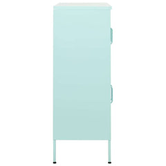 vidaXL Storage Cabinet Mint 80x35x101.5 cm Steel 4