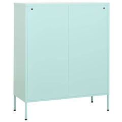 vidaXL Storage Cabinet Mint 80x35x101.5 cm Steel 5