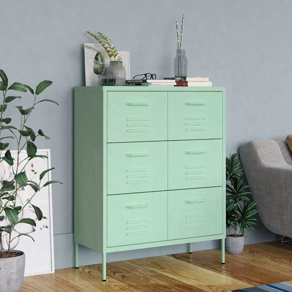 Drawer Cabinet in Mint