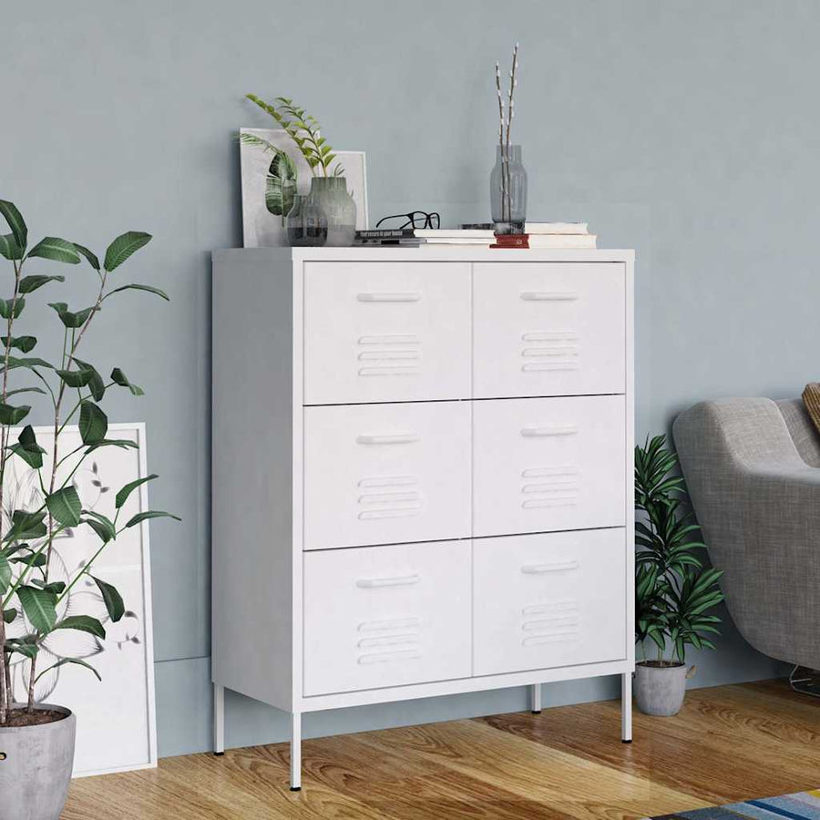 Drawer Cabinet White
