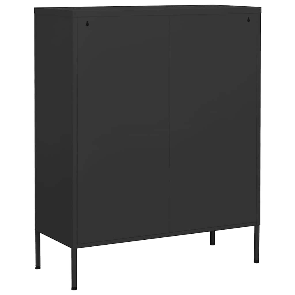 vidaXL Storage Cabinet Anthracite 80x35x101.5 cm Steel 5