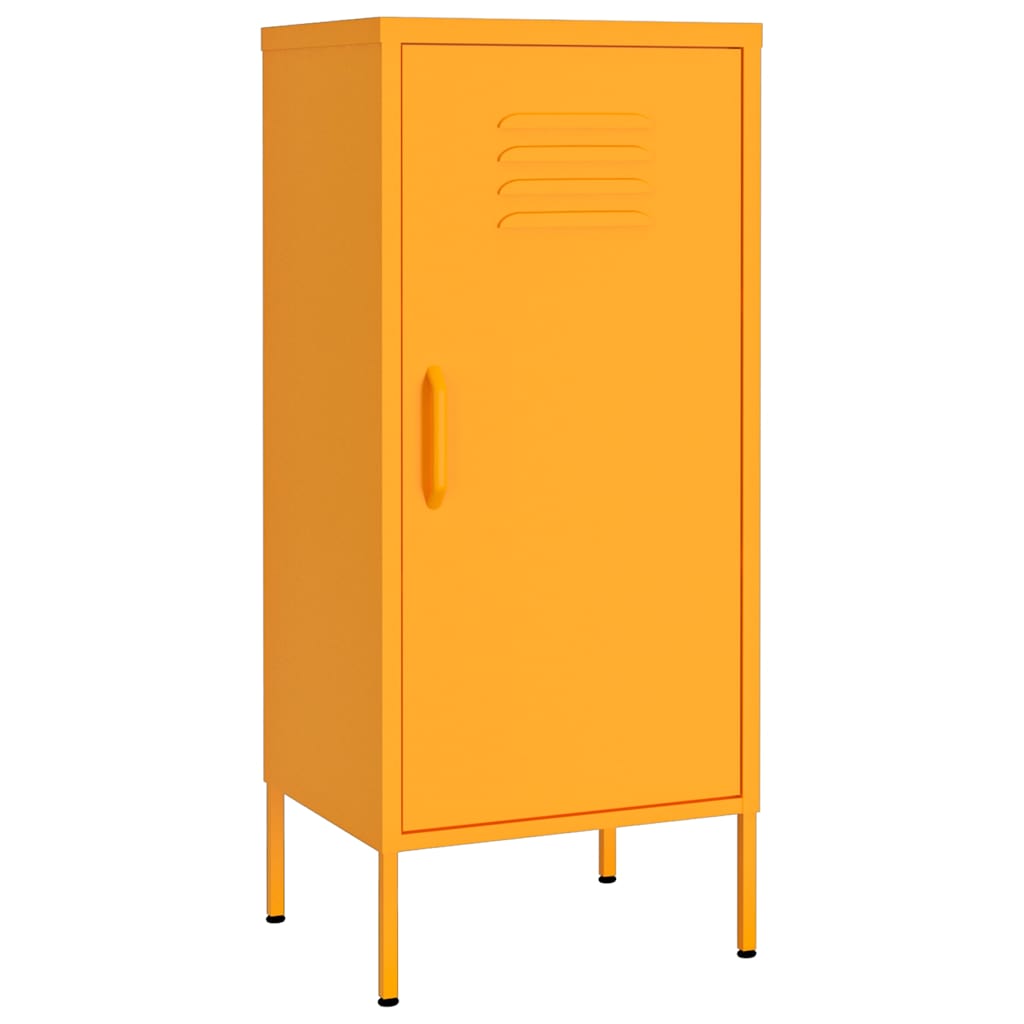Storage Cabinet Mustard Yellow, image 2