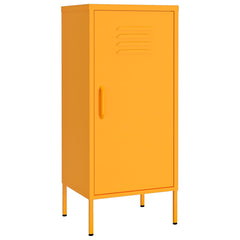 Storage Cabinet Mustard Yellow, image 2