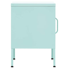 vidaXL Nightstand Mint 35x35x51 cm Steel 6