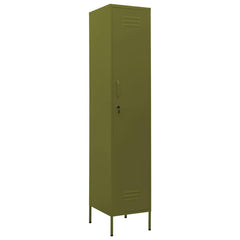 vidaXL Locker Cabinet Olive Green 35x46x180 cm Steel 2