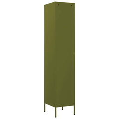 vidaXL Locker Cabinet Olive Green 35x46x180 cm Steel 5