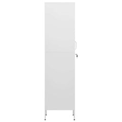 vidaXL Locker Cabinet | White | Steel | 35 x 46 x 180 cm | Locker Cabinet 4