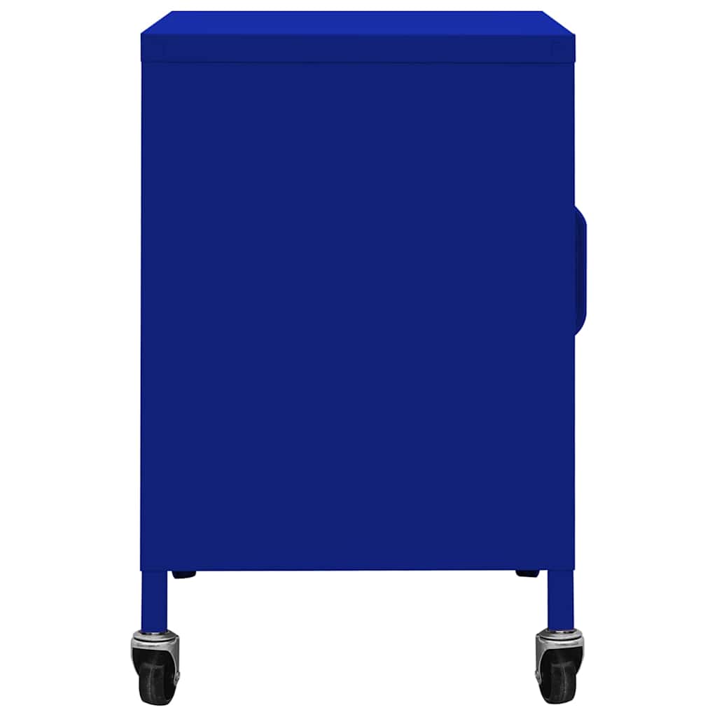 Storage Cabinet Navy Blue, image 4