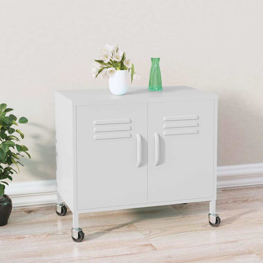 vidaXL Storage Cabinet 60x35x56 cm Steel