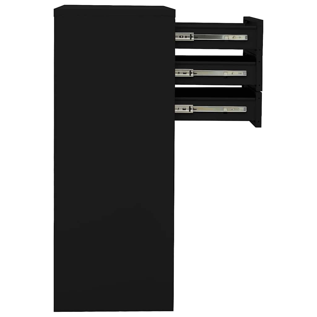 Office Cabinet Black, image 4