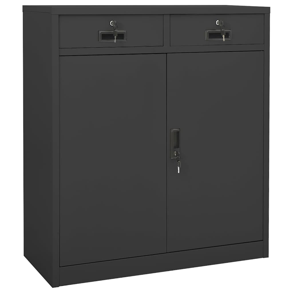Office Cabinet in Anthracite